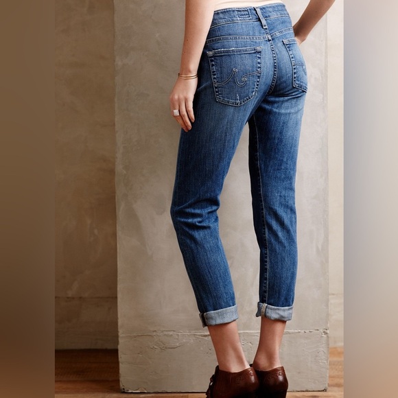 Anthropologie AG Adriano Goldschmied the Nolan Relaxed Slim Jeans Size 29 - Picture 3 of 13